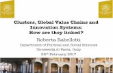 Clusters, Global Value Chains and Innovation Systems…robertarabellotti.it/wp-content/uploads/2017/03/Lima-UNU-Merit... · Clusters, Global Value Chains and Innovation Systems: ...