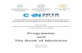 2 CNN book of abstracts - cnntechno.comcnntechno.com/docs/2_CNN_book_of_abstracts.pdf · Žarko Mišković Katarina Čolić Milan Travica . ... Jovan D. Tanaskovic, Martina M. Balac