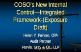 COSO’s New Internal Control—Integrated Framework … · internal control deficiencies in a timely manner to those parties responsible for taking corrective action, including senior