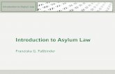 Introduction to Asylum Law - Junge Akademie: Home · Important: § 25a AufenthG & § 25b AufenthG Introduction to Asylum Law # 35 • Four years residence permit or temporary suspension