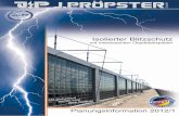 Isolierter Blitzschutz - Rex Elektro Kft. | speciális gyár a …proepster.hu/wp-content/themes/rexelektro/katalogusok/... · 2015-05-07 · Schutzklasse Radius "r" der Blitzkugel