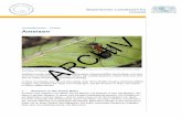UmweltWissen – Praxis Ameisen ARCHIV · Bayerisches Landesamt für Umwelt UmweltWissen – Praxis Ameisen Ameisen mögen manchmal lästig sein. Wer sie aber besser kennt, stellt