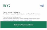 Steel's CO2 Balance The Steel Industry's Contribution … · Steel's CO 2 Balance The Steel Industry's Contribution to Climate Protection PtdbGhdEdPresented by Gerhard Endemann, Head