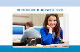 BROCHURE KURZWEIL 3000 · 2 BROCHURE KURZWEIL 3000 Kurzweil 3000 is de meest geavanceerde en meest gebruikte dyslexiesoftware voor alle vormen van dyslexie in alle schooltypen.