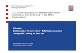 Gemeinsame IT-Stelle der hessischen Justiz Der … · Jetzt wird es elektronisch - Scannen Landgericht Limburg a.d.Lahn Folie 19. Der ... Transfervermerk ...