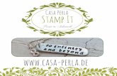 Casa Perla Stamp It · Es gibt besondere Momente, an die wir uns ein Leben lang erinnern möchten. ... was Du auf dem Ring gestempelt haben möchtest, und wir fertigen Deine Wunschringgröße