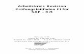 Arbeitskreis Revision Prüfungsleitfaden FI für SAP - R/3mariewagener.de/files/active/0/Pruefleitfaden_FI_deutsch.pdf · Prüfungsleitfaden FI Release Stand Autor Seite für SAP-R/3