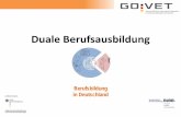Duale Berufsausbildung - bibb.de · PDF fileIhrer Ausbildung • Investieren durchschnittlich 18.000 € pro Azubi pro Jahr ... Akteure fördern Duale Berufsausbildung und sichern