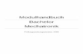 Modulhandbuch Bachelor Mechatronik - Startseite TU … · Seite 4 von 92 Modul: Mathematik Mathematik Semester: SWS: Sprache: Anteil Selbststudium (h): Fachnummer: 1575