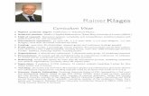 Curriculum Vitae - maths.qmul.ac.ukklages/cv/klages_cv_aug2017.pdf · Curriculum Vitae {Highest academic ... R.Metzler, Search reliability and search eﬃciency of com- ... Klages,