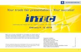 International trade fair for machine tools, manufacturing ... · International trade fair for machine tools, manufacturing and automation February 5 – 8, 2019 Customer invitation
