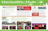 Herbalife-Hub€¦ · Herbalife-Hub Monthly Newsletter ... • 2 Scoops Vanilla Formula 1 Nutritional ... thing about Herbalife is that success does not tie