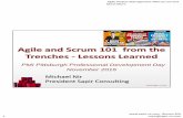 Agile and Scrum 101 from the Trenches - Lessons .Agile Project Management With Scrum and Much More