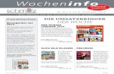 Wocheninfo - wschmitz.de · Woche zeigt, erscheint die Jahres-chronik vom SPIEGEL. Die 11FREUNDE CHRONIK 2014 (EVT: 09.12.2014) ist ein Bildband, der mit opulenten Bildern auf ein
