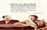 Hermann Broch und Egon Viettadownload.e- .von Heidegger kenne ich bloss »Sein und Zeit«, ... dass