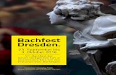 Bachfest Dresden. · Fünf Präludien aus „Das Wohltemperierte Klavier“ ... die Verbindung zwischen Bach und Dresden in gewisser Weise unerfüllt. Gut gefüllt hingegen liegt