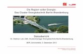 4 Laß Statusbericht Cluster Energietechnik CK 2014 v2 ...energietechnik-bb.de/sites/default/files/cluster-statusbericht-dr... · Juni 2012; Bundesagentur für Arbeit. [2] Sozialversicherungspflichtige