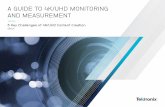 A GUIDE TO 4K/UHD MONITORING AND …download.tek.com/document/4KUHD-Content-Creation_eBook_25W_60… · 10-bit (1h) 12-bit (2h) Reserved (3h) CS XXX not b8 EP Sum of B0-B8 of DID