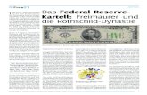 ARTIKEL Das Federal Reserve- Kartell: Freimaurer … · von der Freimaurer-Fraktion um Washington, Hamilton und dem Großmeister der St.-Andrews-Lo - ge in Boston, General Joseph