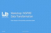 Simon Templer & Thorsten Reitz, wetransform GmbH · —Highlight basics of INSPIRE Data Specifications —How to use and extend INSPIRE Application schemas —What the basic workflow