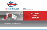 SCADA zenon - 42technology | Notstrom, … · What makes zenon different? • Best usability in class • 25 years of experience • Topology functions • Multi touch features •