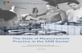 The State of Measurement Practice in the SGB Sector · The State of Measurement Practice in the SGB Sector | 5 III. TRENDS AMONG INVESTORS All 20 impact investors in our sample had