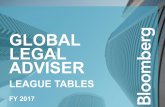 GLOBAL LEGAL ADVISER - Bloomberg Professional .Bloomberg. Global Legal Adviser | FY 2017. Bloomberg