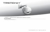 Outdoor 1.3 MP HD PoE+ Speed Dome Network …img.billiger.de/.../Bedienungsanleitung.pdf · ŸTV-HC400, TV-HW400, TV-HP400, oder TV-HN400 Befestigungshalterung (separat erhältlich)