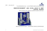 Hochdruck-Adsorptionstrockner - beko-technologies.com · AC HP 250-400 entschieden haben. ... Die Bedienungsanleitung muss jederzeit zugänglich am Einsatzort des Adsorptionstrockners