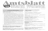 Amtsblatt Markt Werneck - lrasw-data.de · Amtsblatt Markt Werneck Jahrgang38 Freitag,den15.Juli2011 Nummer28 Amtliche Nachrichten Ergebnis der Marktgemeinderatssitzung vom 12.07.2011