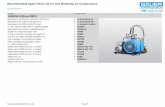 Recommended Spare Parts List for new Breathing Air Compressorsbauer-compressors.eg/fileadmin/documents/products/spare-part-list/... · Recommended Spare Parts List for new Breathing