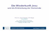 Die Wiederkunft Jesu - bitflow.dyndns.orgbitflow.dyndns.org/german/.../Die_Wiederkunft_Jesu_Und_Die...20161… · einem Augenblick, bei der letzten Posaune; denn die Posaune wird