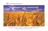 Angenendt LaWi+Klima Tb - boell-bw.de · Treibhausgase in der Landwirtschaft. Folie 2 Gliederung Landwirtschaft und Klimawandel Treibhausgasemissionen des deutschen Agrarsektors Quellen