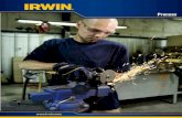 Prensas - irwin.com · toda aplicación, desde el banco de taller hasta las plantas industriales. ... Tornillo principal de acero mecánico con rosca Acme que resiste el desgaste