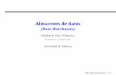 Almacenes de datos - Departament d'Informàticainformatica.uv.es/iiguia/DBD/Teoria/data-warehouses.pdf · Almacenes de datos 1. Introducción. 2. Almacenes de datos: motivación,