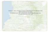 MAPA DE CHILE CON TEMPERATURAS DE REFERENCIA EN CUERPOS DE ...documentos.dga.cl/MET5229.pdf · MAPA DE CHILE CON TEMPERATURAS DE REFERENCIA EN CUERPOS DE AGUAS SUPERFICIALES ... el