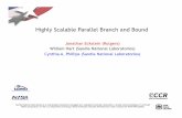 Highly Scalable Parallel Branch and Bound - samsi.info · CCR Center for Computing Research Branch and Bound Branch and Bound is an intelligent (enumerative) search procedure for