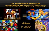Música 3º ESO - mjsanchezmonge.files.wordpress.com · iniciales de vanguardia en la Europa del cualquier medio expreslón; de artes plásticas, ... ordenación de los 12 sonidos