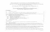 International Commission on Trichinellosis (ICT) · 1 of 13 International Commission on Trichinellosis (ICT) Recommendations for Quality Assurance in Digestion Testing Programs for