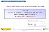Estudio sobre el Consumo de Vino en hostelería y ...€¦ · Con la colaboración de la 28 mayo 09 TELECYL, S.A. 1 La comercialización del vino en la restauración española ANÁLISIS