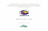 PERIODO 2013 - 2015 - creaturacreativa.com · borrador de auditorÍa ambiental de cumplimiento con fines de licenciamiento estaciÓn de servicios automÓvil club del ecuador aneta