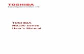 TOSHIBA NB200 series User's Manualweb1.toshiba.ca/support/techsupport/productcontents/Mini-Notebook/... · User’s Manual iv Contact Address: TOSHIBA America Information Systems,