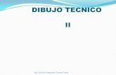 DIBUJO TECNICO II - repositoriodigital.ipn.mx · DIAPOSITIVAS MATERIAL DIDACTICO ... Las proyecciones diédricas ortogonales ... auxiliares forman 3 ángulos iguales de 120 ° cada