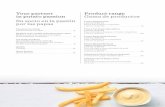 Your partner Product range in potato passion Gama de ... · 10 | que garantizan un servicio y entrega rápidos.Belgian chip stand culture is popular worldwide. La Potato Belt europea