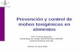 Prevención y control de mohos toxigénicos en alimentos Sanchís.pdf · (vsanchis@tecal.udl.cat) Vitoria, 21 junio 2012 ... Evaluación del riesgo, planes de muestreo, métodos de