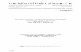PROGRAMA CONJUNTO FAO/OMS SOBRE … · ASUNTO: Distribución del informe de la 27ª reunión del Comité del Codex sobre Etiquetado de los Alimentos (ALINORM 99/22A) ... Recomendaciones