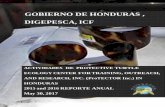 GOBIERNO DE HONDURAS , DIGEPESCA, ICFresweb.llu.edu/sdunbar/pdf_files/National Annual Report For 2015... · PARQUE MARINO, ROATÁN, HONDURAS ... informe proporciona información sobre