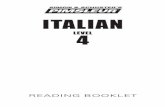 SIMON & SCHUSTER’S PIMSLEUR ITALIAN - Playaway · vi ITALIAN 4 Introduction There are twenty reading lessons in Italian 4.These lessons will expand your vocabulary and provide read-ing