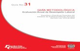 Evaluación Anual de Desempeño Laboral · Ministerio de Educación Nacional República de Colombia GUÍA METODOLÓGICA Evaluación Anual de Desempeño Laboral Docentes y Directivos