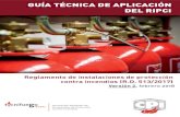 GUÍA TÉCNICA DE APLICACIÓN DEL RIPCI - cpisa.es · guia tÉcnica de aplicaciÓn: reglamento de instalaciones de protecciÓn contra incendios (real decreto 513/2017, de 22 de mayo)